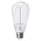 Feit Electric Feit ST19 E26 (Medium) Filament LED Bulb Daylight 40 Watt Equivalence 2 pk ST1940950CATFL2 - alternate 1